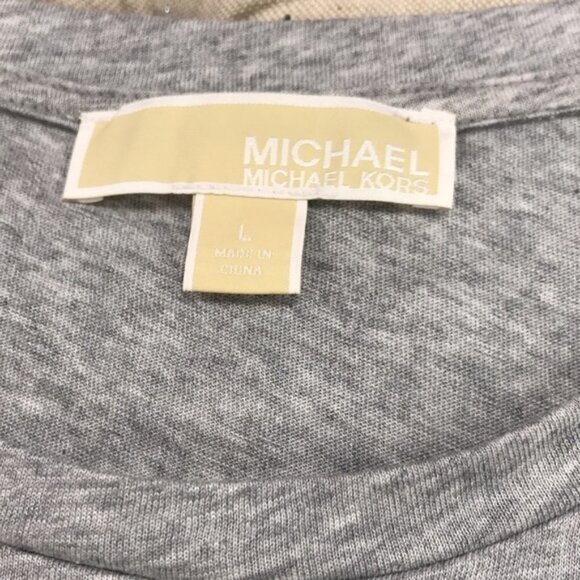 Michael Michael Kors Embellished 3/4-Sleeve Top - Picture 4 of 5